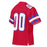 Back profile view of Sam Houston High School Texans Football Jersey 00