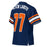 Back profile view of Seven Lakes High School Spartans Football Jersey 77