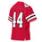 Back profile view of Tomball High School Cougars Football Jersey 44
