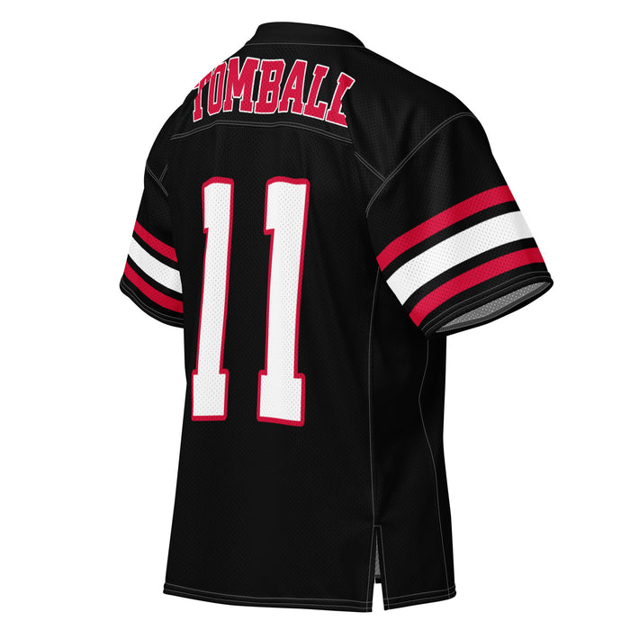 Back profile view of Tomball High School Cougars Football Jersey 11