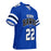Right profile view of Hebron High School Hawks Football Jersey 22