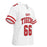 Right profile view of Katy High School Tigers Football Jersey 66