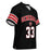 Front right profile view of MacArthur High School Generals Football Jersey 33