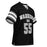 Right front profile view of Martin High School Warriors Football Jersey 55