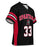Front profile view of Porter High School Spartans Football Jersey 33