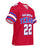 Front profile view of Sam Houston High School Texans Football Jersey 22