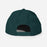 Back view of Klein Forest Eagles Snapback Dark Green Cap 208