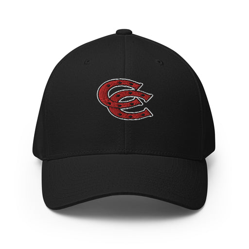 Coppell High School Cowboys Flexfit Black Baseball Cap 209