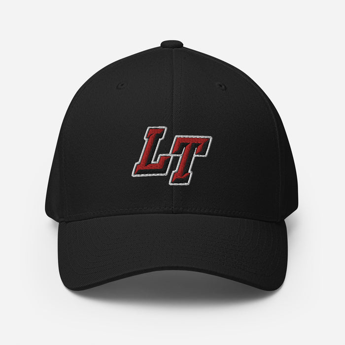 Lake Travis High School Cavaliers Black Flexfit Baseball Cap 208