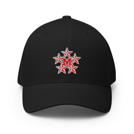 MacArthur High School Generals Flexfit Baseball Cap 206 - Black