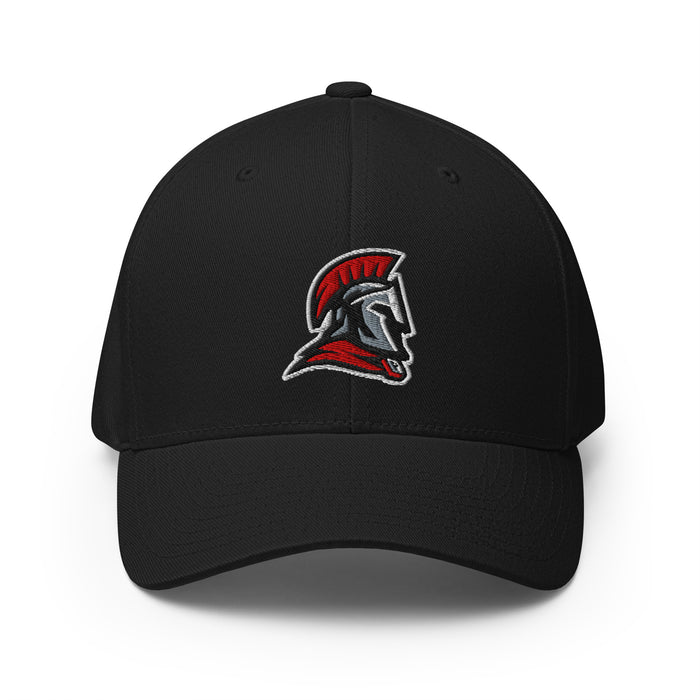Porter High School Spartans Flexfit Baseball Cap 207 - Black