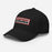 Side view of Odessa High School Bronchos Black Flexfit Baseball Cap 205