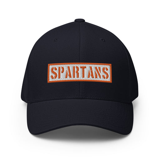 Seven Lakes High School Spartans Flexfit Navy Baseball Cap 205