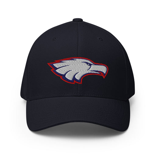 Allen High School Eagles Flexfit Navy Baseball Cap 208