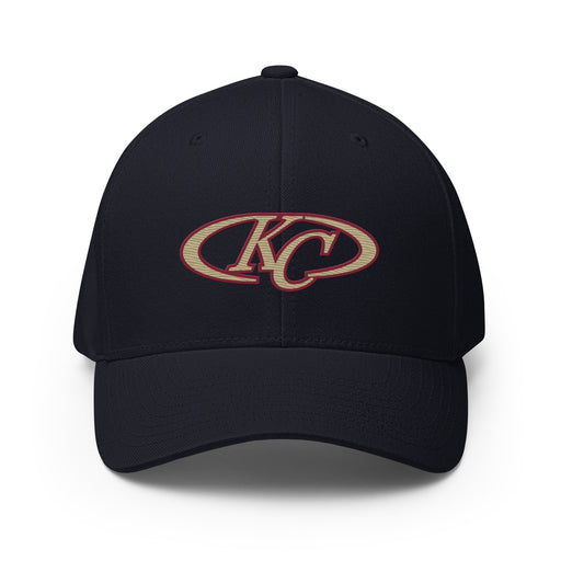 Klein Collins High School Tigers Flexfit Navy Blue Baseball Cap 201