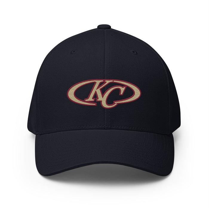 Klein Collins High School Tigers Flexfit Navy Blue Baseball Cap 201