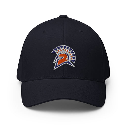 Seven Lakes High School Spartans Flexfit Baseball Cap 207 - Navy