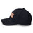 Side view of Seven Lakes High School Spartans Flexfit Navy Baseball Cap 205