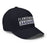 Underside view of Flower Mound High School Jaguars Flexfit Navy Blue Baseball Cap 202