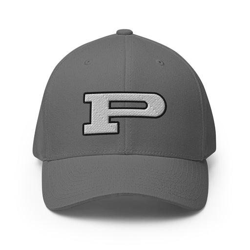 Permian High School Panthers Grey Flexfit Baseball Cap 208