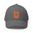 United High School Longhorns Flexfit Grey Baseball Cap 208