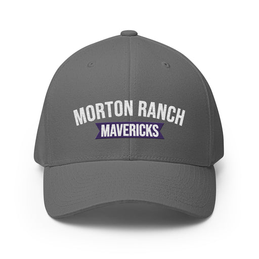 Morton Ranch High School Mavericks FlexFit Baseball Cap 208