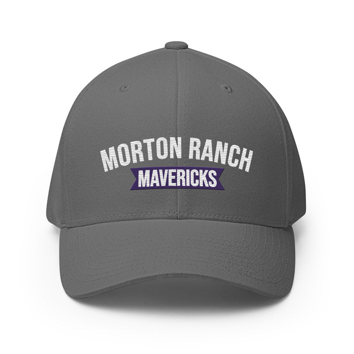 Morton Ranch High School Mavericks FlexFit Baseball Cap 208
