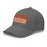 Profile view of United High School Longhorns Flexfit Grey Baseball Cap 202