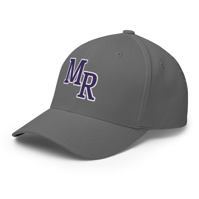 Profile view of Morton Ranch High School Mavericks FlexFit Baseball Cap 205