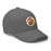 Profile view of Jersey Village High School Falcons Dark Grey Flexfit Baseball Cap 210