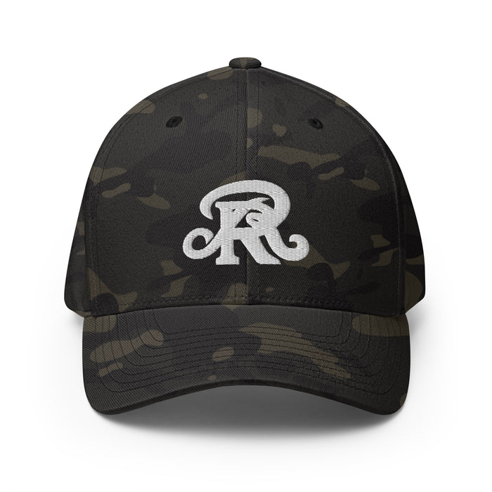 Reagan High School Rattlers Flexfit Multicam Black Baseball Cap 208