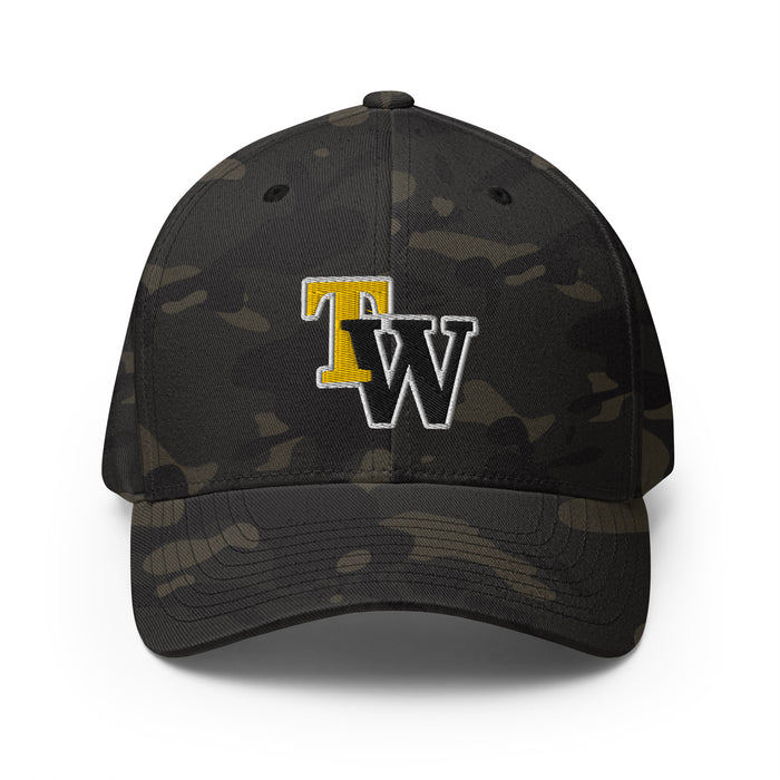 Tomball West High School Tigers Flexfit Baseball Cap 203 - multicam