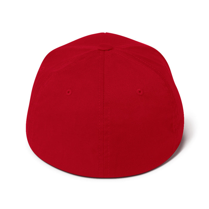 Katy High School Tigers FlexFit Red Baseball Cap 207