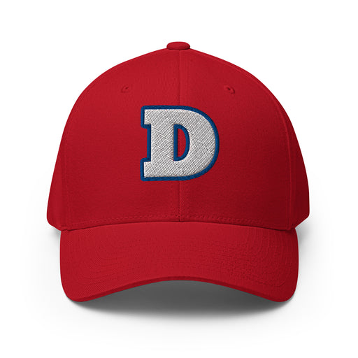 Duncanville High School Panthers Flexfit Red Baseball Cap 208