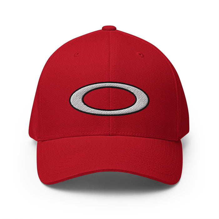 Odessa High School Bronchos Red Flexfit Baseball Cap 208