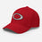 Side view of Odessa High School Bronchos Red Flexfit Baseball Cap 208