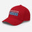 Side view of Sam Houston High School Texans Flexfit Red Baseball Cap 202