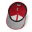 Underside view of Martin High School Warriors Red Flexfit Baseball Cap 208