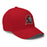 Profile view of Porter High School Spartans Flexfit Baseball Cap 207 - Red