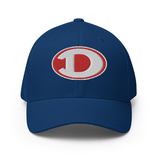 Dickinson High School Gators Flexfit Royal Blue Baseball Cap 208