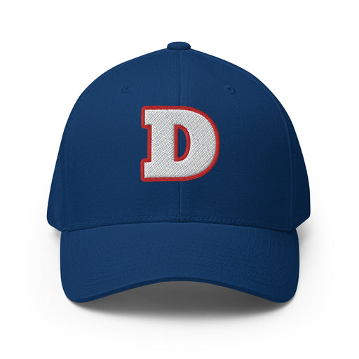 Duncanville High School Panthers Flexfit Royal Blue Baseball Cap 208