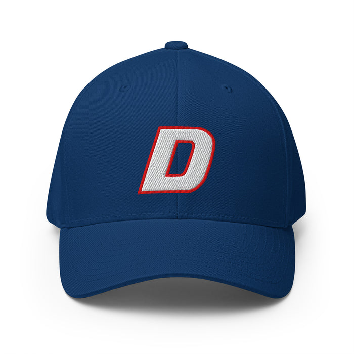 Duncanville High School Panthers Flexfit Royal Blue Baseball Cap 207