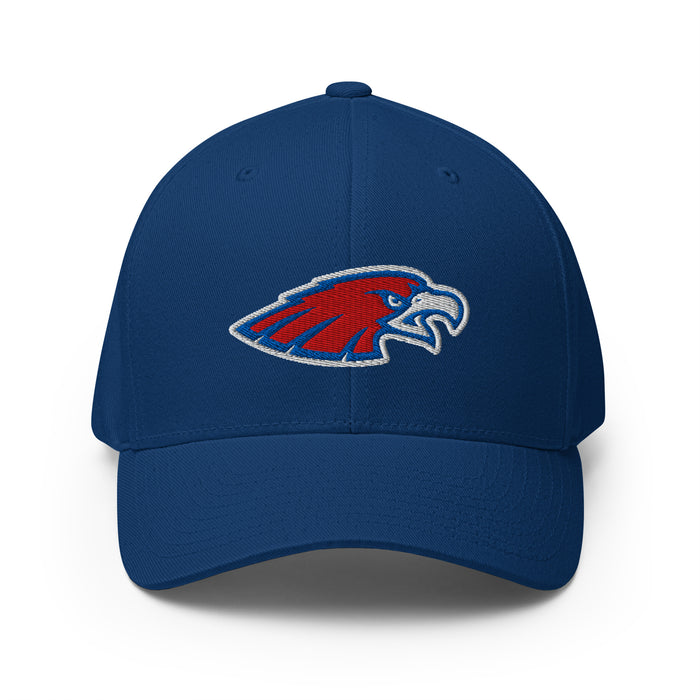 Oak Ridge High School War Eagles Flexfit Baseball Cap 208 - Royal Blue