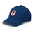 Left profile view of Duncanville High School Panthers Flexfit Royal Blue Baseball Cap 207