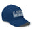 Right profile view of St. Fredericks High School Royal Blue Flexfit Baseball Cap 202