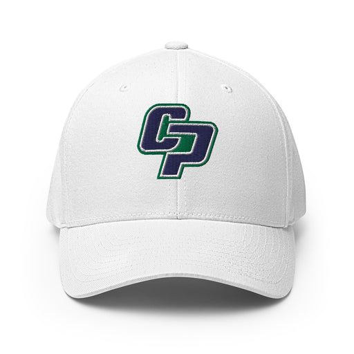 College Park Cavaliers Flexfit White Baseball Cap 208