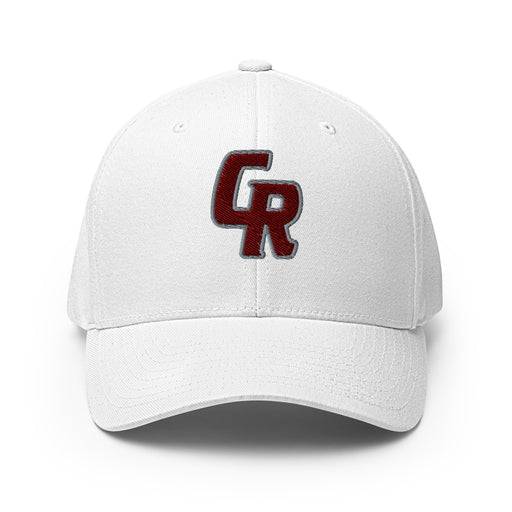 Cinco Ranch Cougars Flexfit White Baseball Cap 221