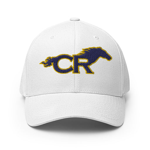 Cypress Ranch Mustangs Flexfit Navy Baseball Cap 208