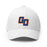Grand Oaks High School Grizzlies Flexfit White Baseball Cap 208