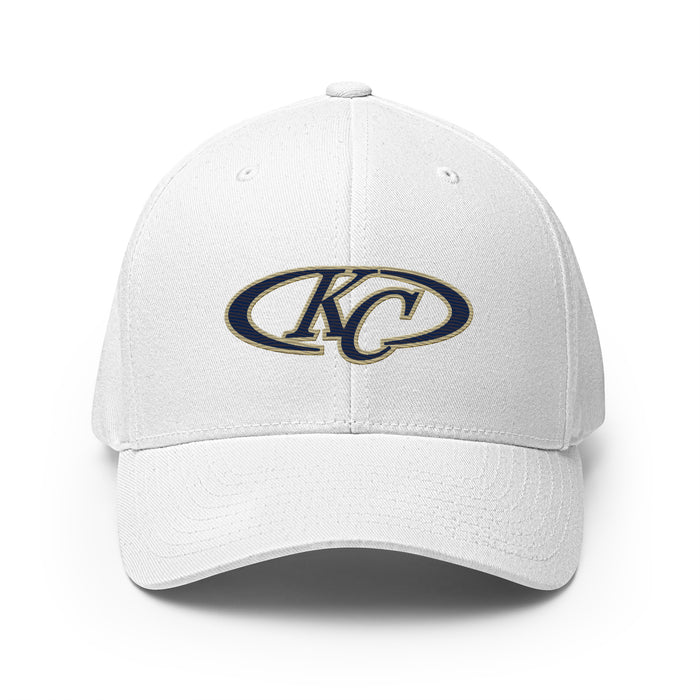 Klein Collins High School Tigers Flexfit White Baseball Cap 201